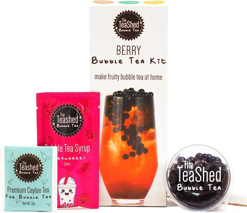 Berry bubble tea kit - bubble,