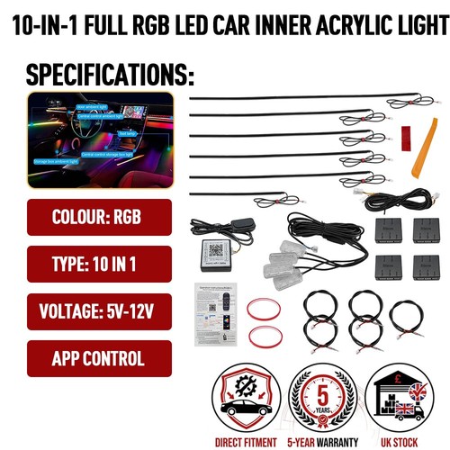 Led rgb car - led,