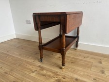 Vintage Oak Drop Leaf Tea