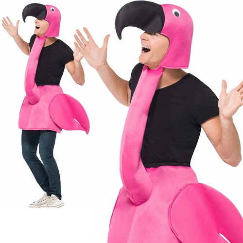 Adult pink flamingo fancy - flamingo,