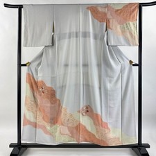 Japanese Silk Houmongi Kimono
