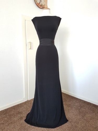 Coast dress size black cowl - black,
