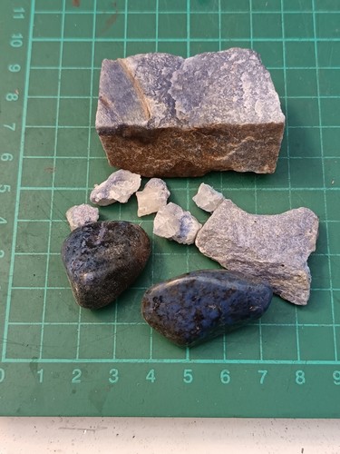Dumortiorite crystals natural - dumortiorite,