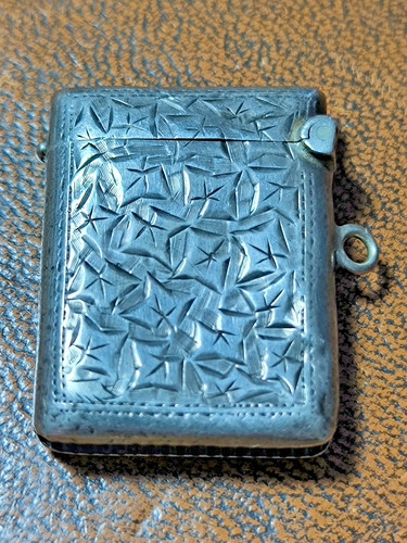 Edwardian 1906 silver - edwardian, vesta