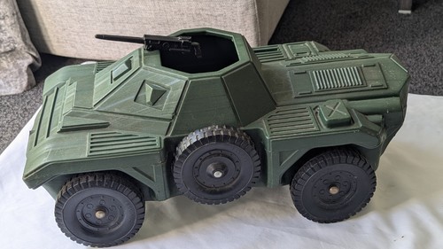 Vintage action man armoured - action,