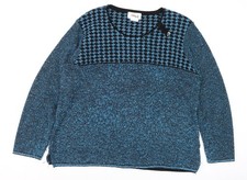 Afibel Women's Blue Geometric