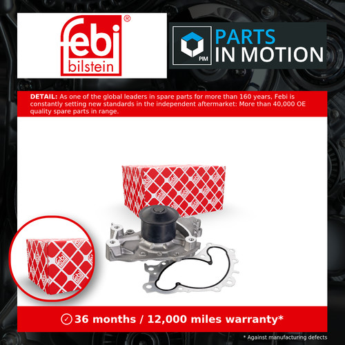 Water pump fits lexus rx330 - lexus,
