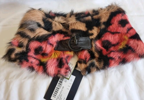 Luxury faux fur neck warmer