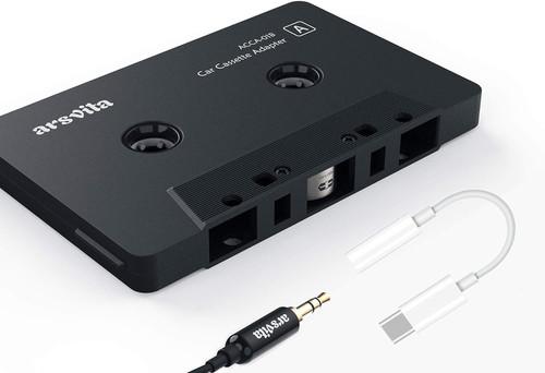 Car audio aux cassette adapter - aux,