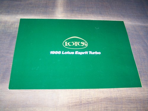 1986 lotus esprit - lotus,