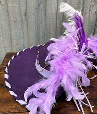 PURPLE Lilac Pirate Hat