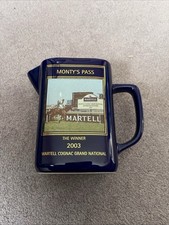 Martell Grand National Water Jug 2003 Montys Pass. Mint Condition