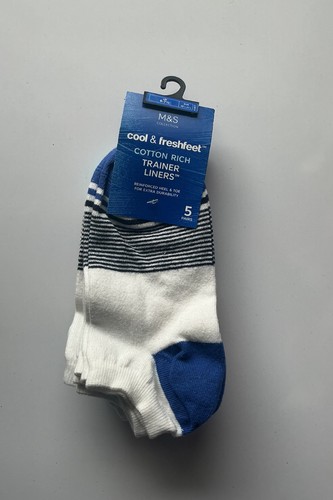 Cotton rich trainer liners - rich,