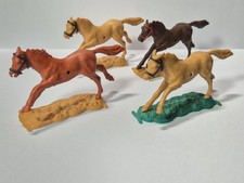 Vintage Timpo Cowboy Native Cavalry Mexican Arab Knights Viking & Roman Horses