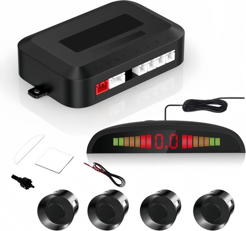 Car rear black parking - 4x,