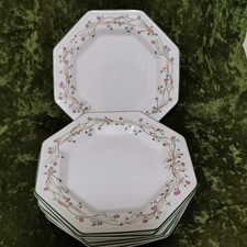Johnson Brothers Eternal Beau vintage 1980s Dinner plates 10" x 6 VGC
