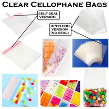 Clear Cellophane Bags Wax