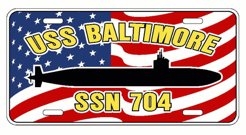 Uss baltimore ssn 704 license - uss,