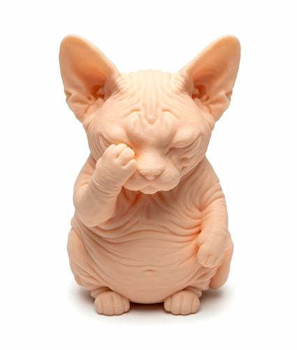 Sphynx cat figurine - cat,