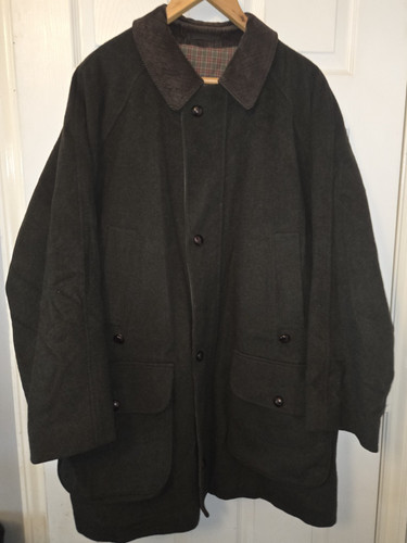 Barbour loden coat mens c46 - barbour,