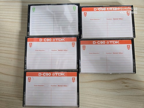 Audio cassette tape bundle - 5, x