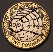 2001 UK Great Britain 2 Pounds