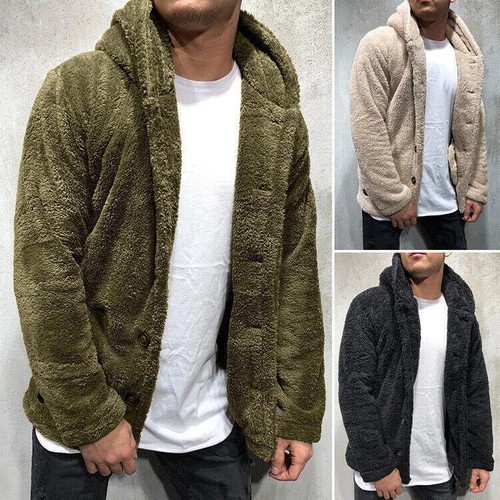 Mens solid color faux - mens, fur