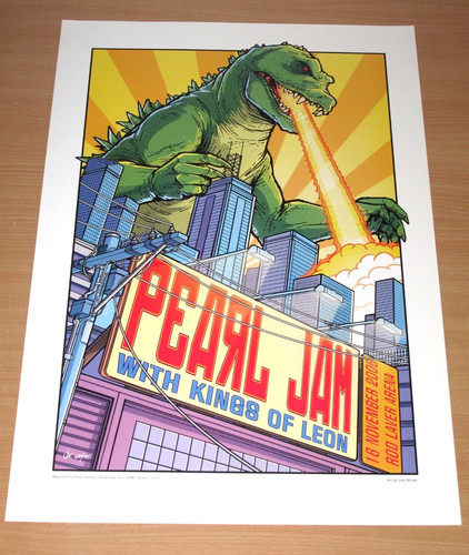 Pearl jam poster - pearl, australia