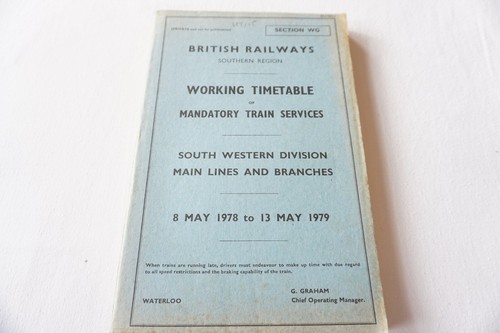 May 1978 southern region - 1978,