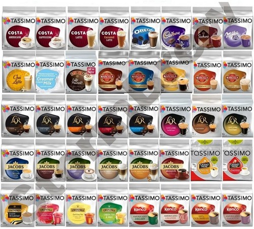 Tassimo discs packs - tassimo, t-discs