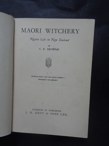 Maori witchery native life - witchery, "