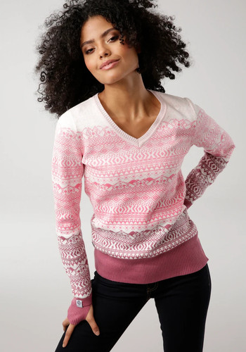 Kangaroos sweater rose - kangaroos,