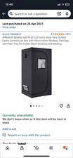 RIMARUP 80x80x160CM(32"x32"x63") Grow Tent With Window