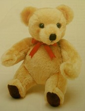 SUE QUINN'S EDWARD BEAR TEDDY - VINTAGE SOFT STUFFED TOY SEWING PATTERN - VGC