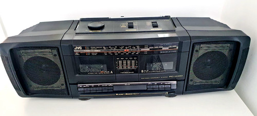 Jvc rw100 boombox radio - jvc,
