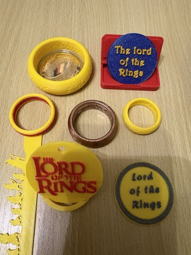 Printed lord the rings - lord,