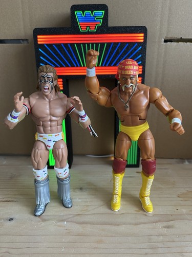 Wwf ultimate warrior and hulk - wwf,