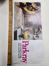 Vintage 1970s Parkray Stove & Fire Brochure Central Heating Retro Models Advert