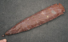 Chipped  7.4" Flint Arrowhead
