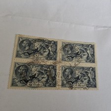 1934 seahorses blue - 1934,