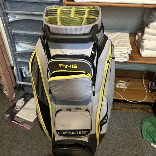 Ping black cart golf bag - black,