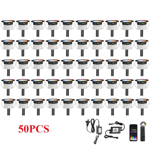 Black led decking - led, lights