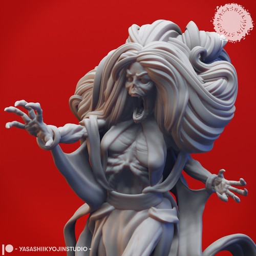 Banshee 54mm miniature - -,