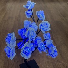 LED Table Lamp Rose Flower Desk Tree Lamp Bedside Night Lights Home Decor