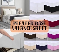 Pleated Base Valance Sheet