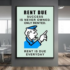 RENT DUE Monopoly Game