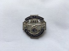 1951 FESTIVAL OF BRITAIN THE OWEN ORGANISATION(B.R.M.RACING)EXHIBITORS PIN BADGE