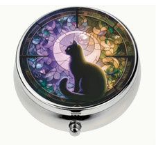 black Cat pill box medicine