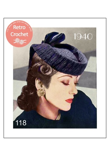 1940s crochet military - 1940s,