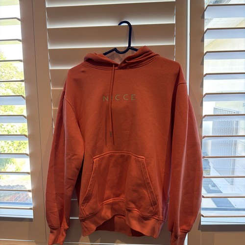 Nicce pink red hoodie - nicce,
